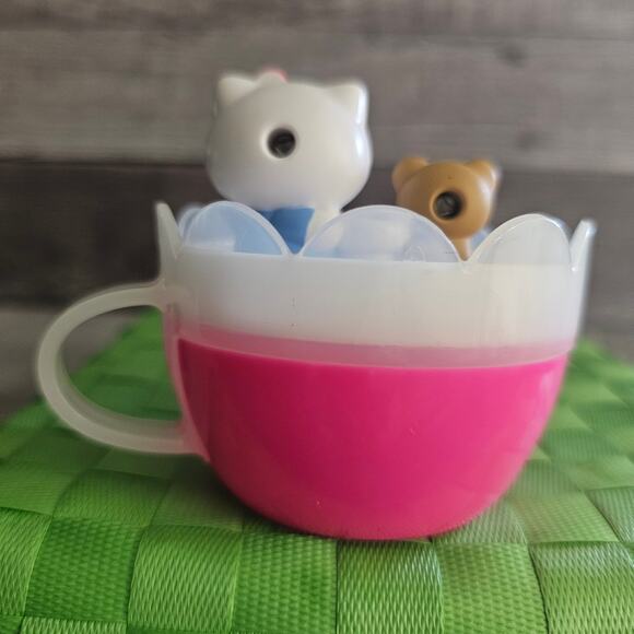 2017 Sanrio Hello Kitty Tea Set McDonald's Toy My Melody Cup Teapot Gift - Picture 5 of 9